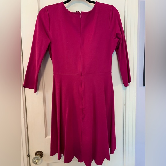 Plum colored long sleeve dress - Picture 3 of 5